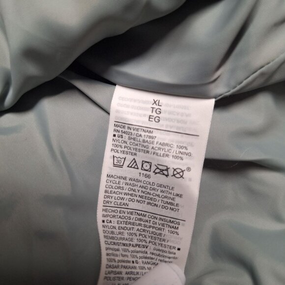 Old Navy Vest Active Athletic Exercise Walk Run Winter Fall Womens XL Zip Pocket - Picture 7 of 8